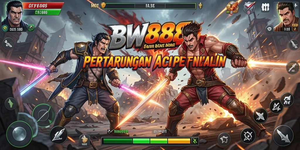 Gambaran menegangkan dari gameplay BW888 yang penuh aksi.