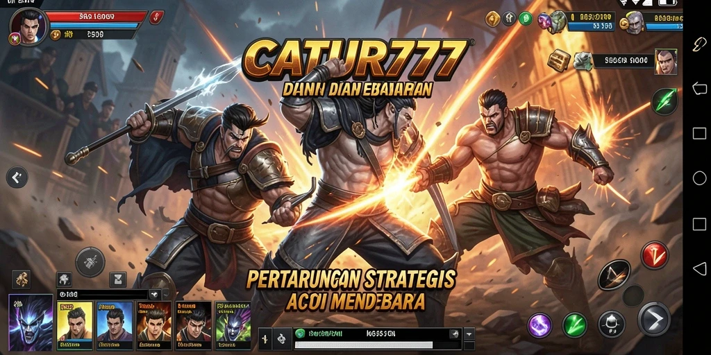 Tampilkan aksi seru dalam permainan catur yang menegangkan.