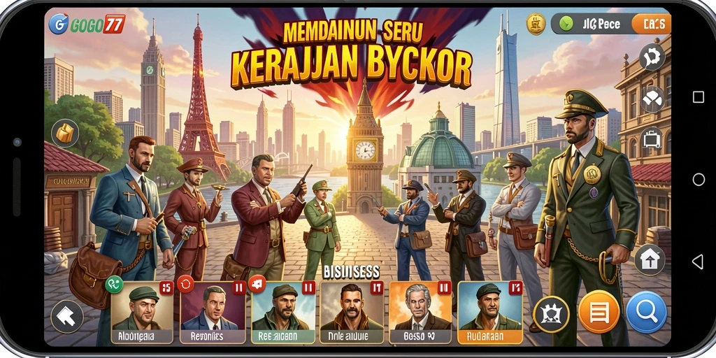 Gameplay seru di GOGO77 unduh dan mulai kelola bisnis Anda.