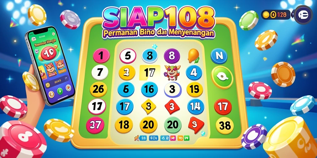 Tampilan gameplay seru dari aplikasi Bingo SIAP108.