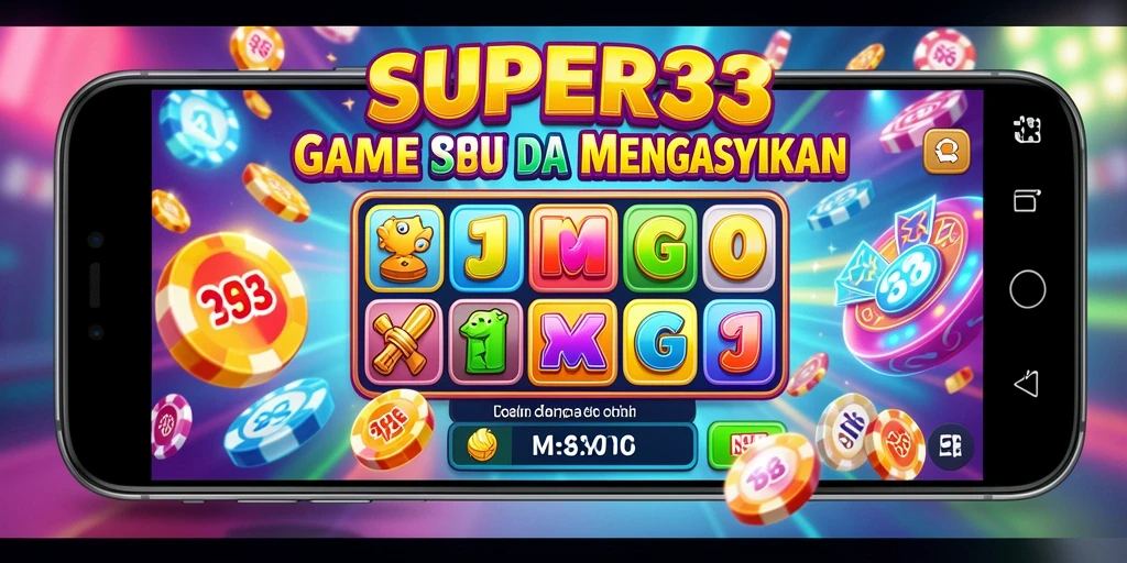 Screenshot gameplay SUPER33 menampilkan keseruan bermain Bingo.