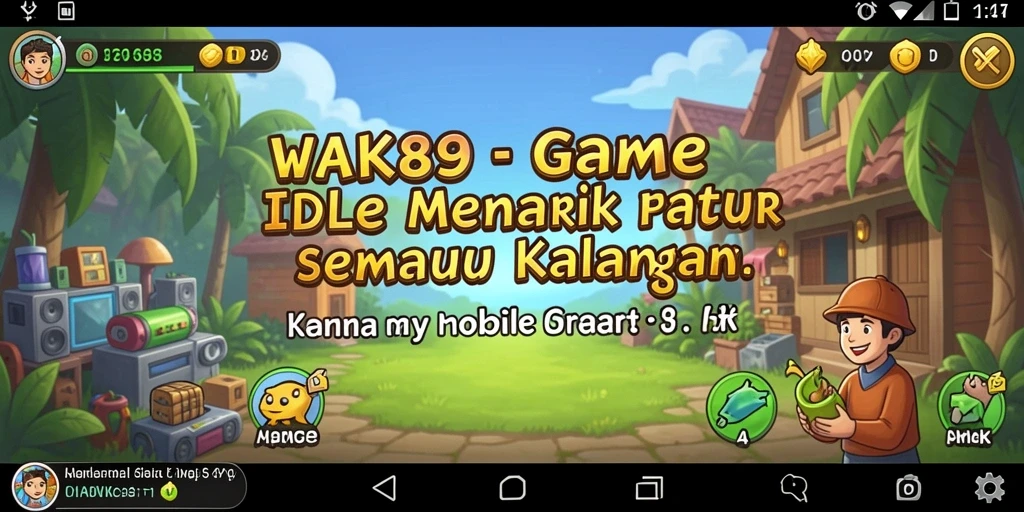Tampilan gameplay WAK89 yang menyenangkan dan interaktif.